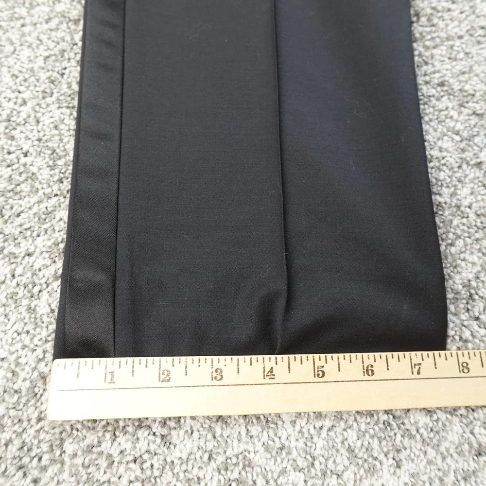 NEW Brooks Brothers Pants Mens 36X30 Black Wool Regent Explorer Trouser Slacks‎